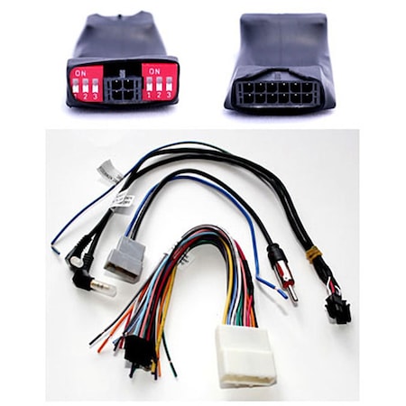 Jem Accessories Radio Replacement with SWC Retention for Select 2007-2012 Nissan SWRNS63U